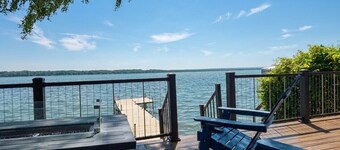 Finger Lakes Lakefront Retreat | Patio | Dock