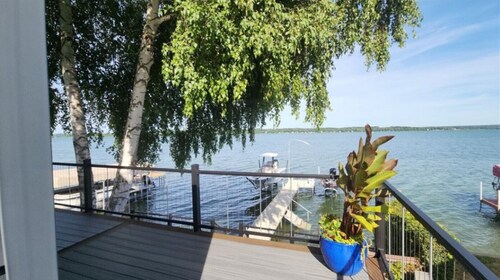 Finger Lakes Lakefront Retreat | Patio | Dock