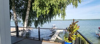 Finger Lakes Lakefront Retreat | Patio | Dock