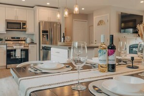Fridge, microwave, oven, stovetop - Hideaway Retreat Bungalow w/ Hot Tub (Midland)