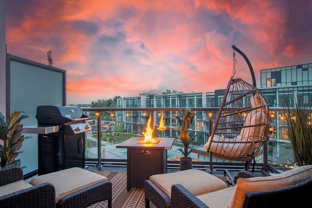 Overnatningsstedets område