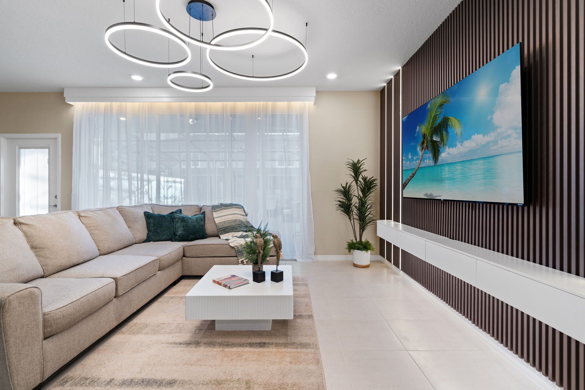 TV, video games, offices