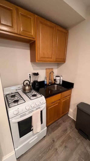 Fridge, microwave, oven, stovetop - Spacious Fort Greene 1-Bed (Brooklyn)