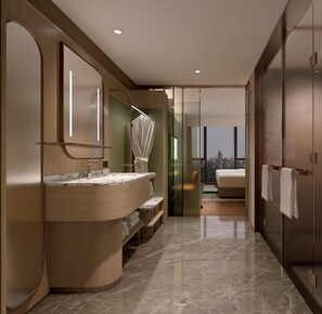 Bathroom - Hilton Garden Inn Beijing Feng Tai Xinxiang Building (Beijing)