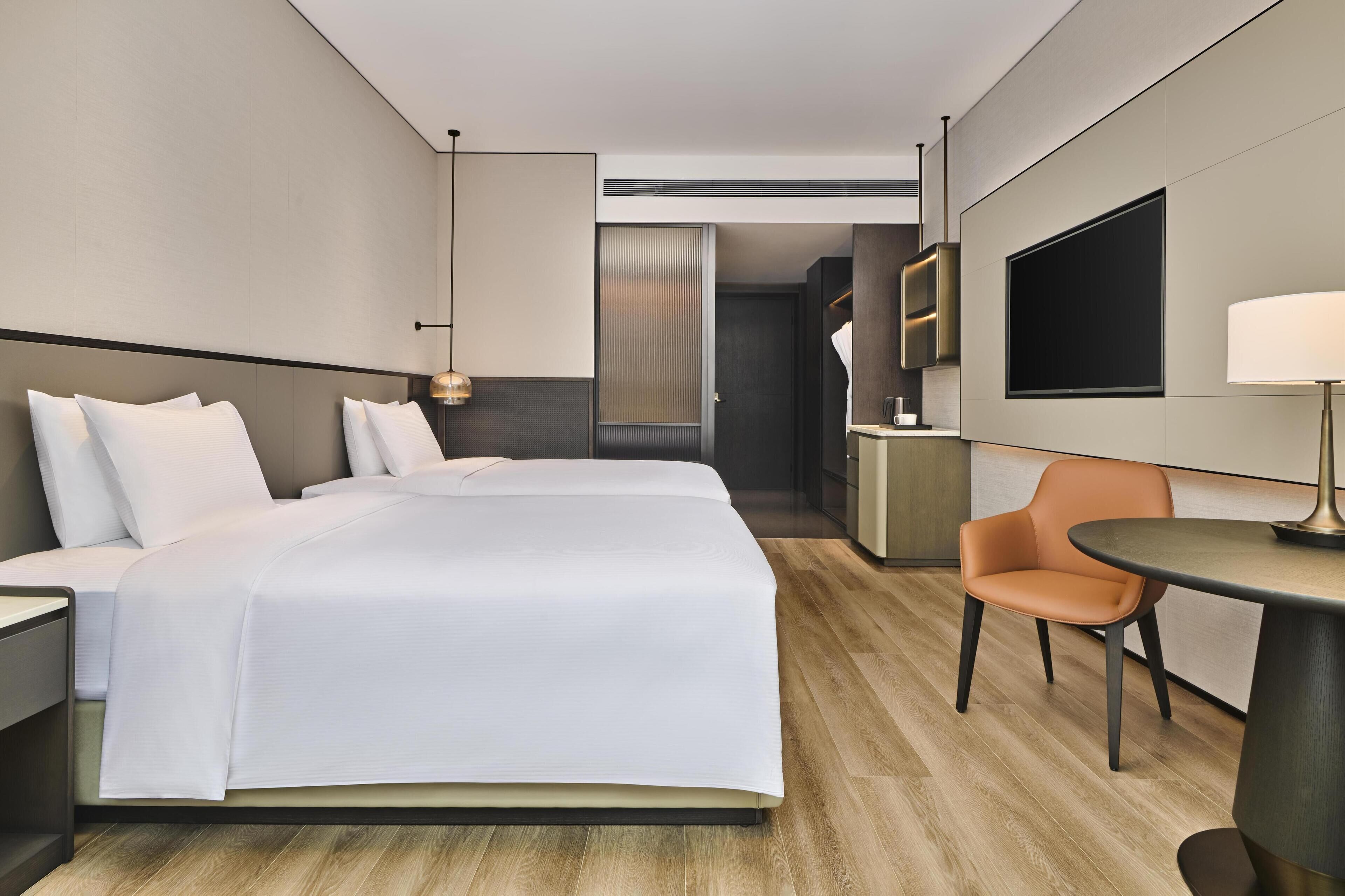 Habitació, 2 llits individuals (Guest) | Roba de llit d'alta qualitat i cobrellits 