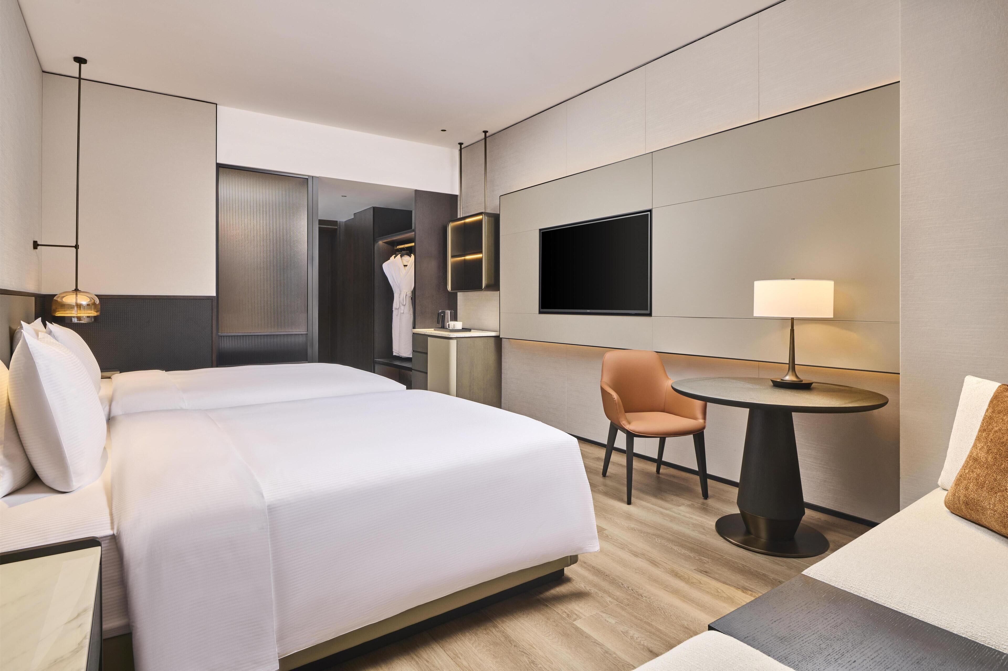 Habitació Deluxe, 2 llits individuals | Roba de llit d'alta qualitat i cobrellits 