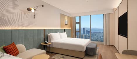 Deluxe Room, 1 King Bed | Premium bedding, down comforters, free minibar, desk