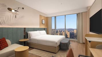 Kamar, 1 Tempat Tidur King (Guest) | Wi-Fi gratis