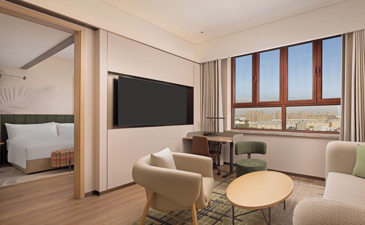 Premium bedding, down duvets, memory-foam beds, free minibar