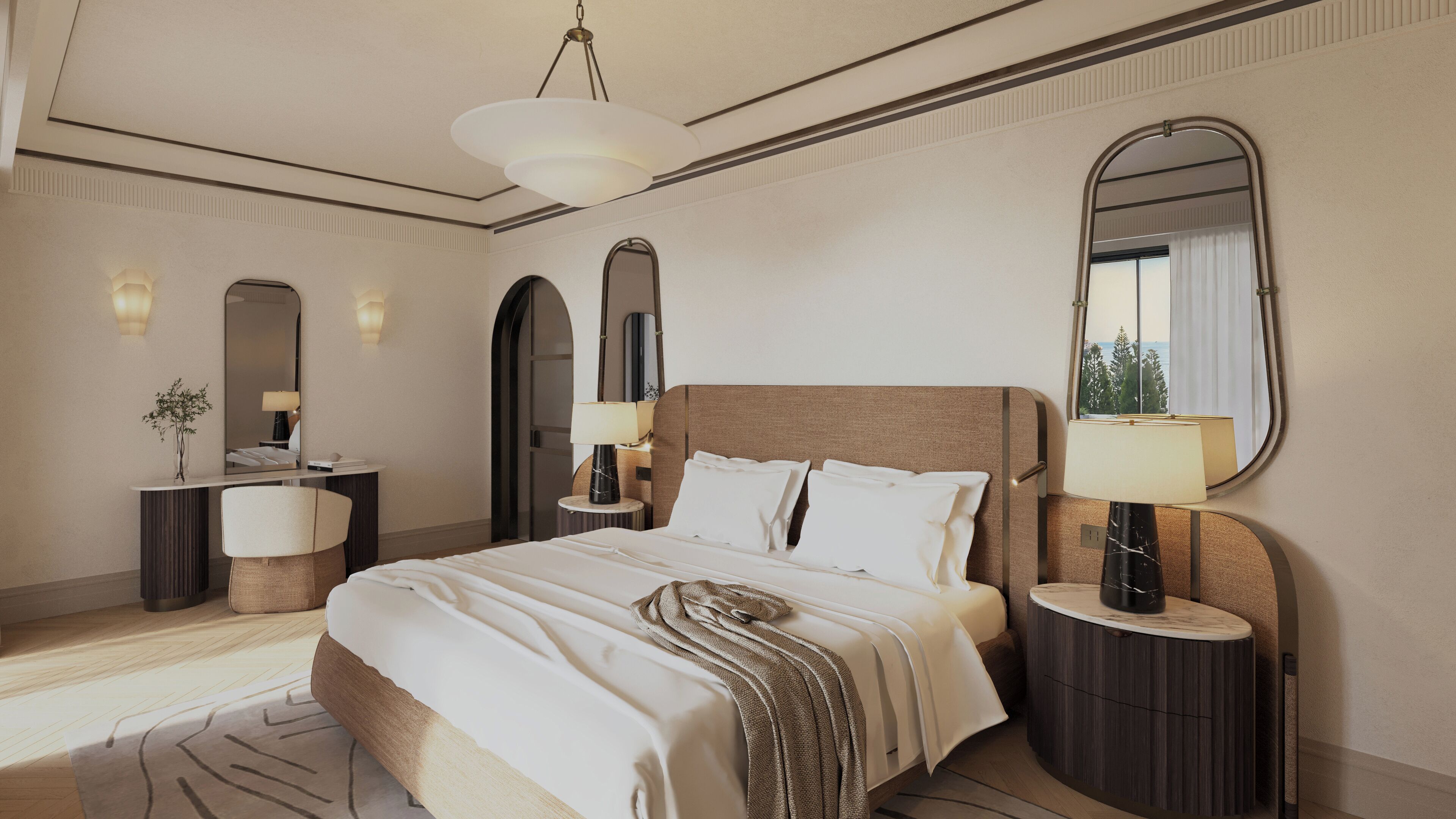 Minibar, caja de seguridad en la habitación y cortinas blackout 