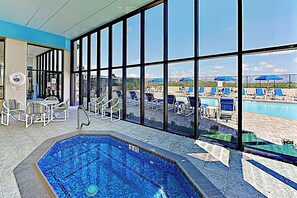 A heated pool - Resort Perks, Gulf Access: Suntide III - Unit 409 (South Padre Island)