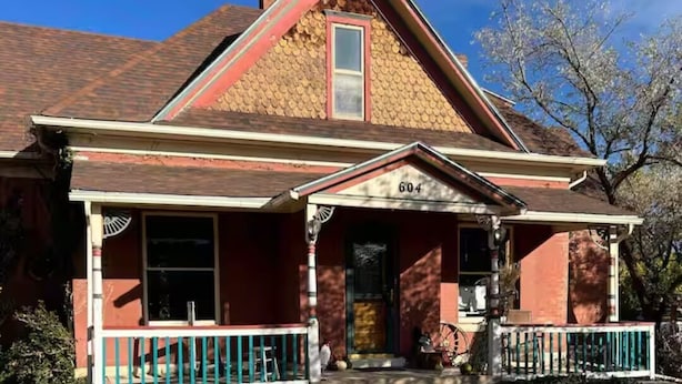 Exterior - This 1889 house is one of the most historic and unique places in Canon city. (Cañon City)