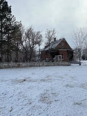 Property grounds - This 1889 house is one of the most historic and unique places in Canon city. (Cañon City)