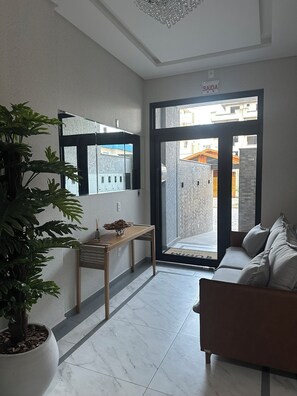 Living area - Apartamento em Bombinhas com Piscina (Bombinhas)