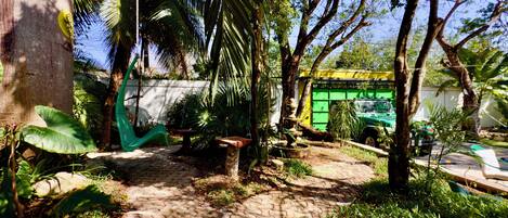 Overnattingsstedets uteområder