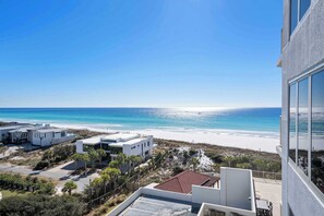 Vlak bij het strand