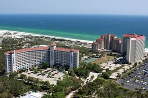 Exterior - Beachfront condo with Gulf views & private balcony (Miramar Beach)