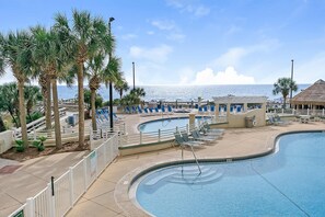 Pool - Exclusive beachfront condo w/private balcony (Miramar Beach)