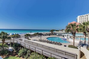 Pool - Sunset oceanfront views, private beach access (Miramar Beach)
