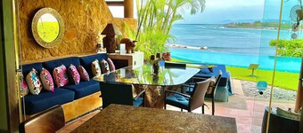 Exclusive Manzanillo Bay Residencias 1-bdrm, seaside condo in charming Troncones