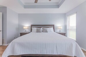 Desk, iron/ironing board