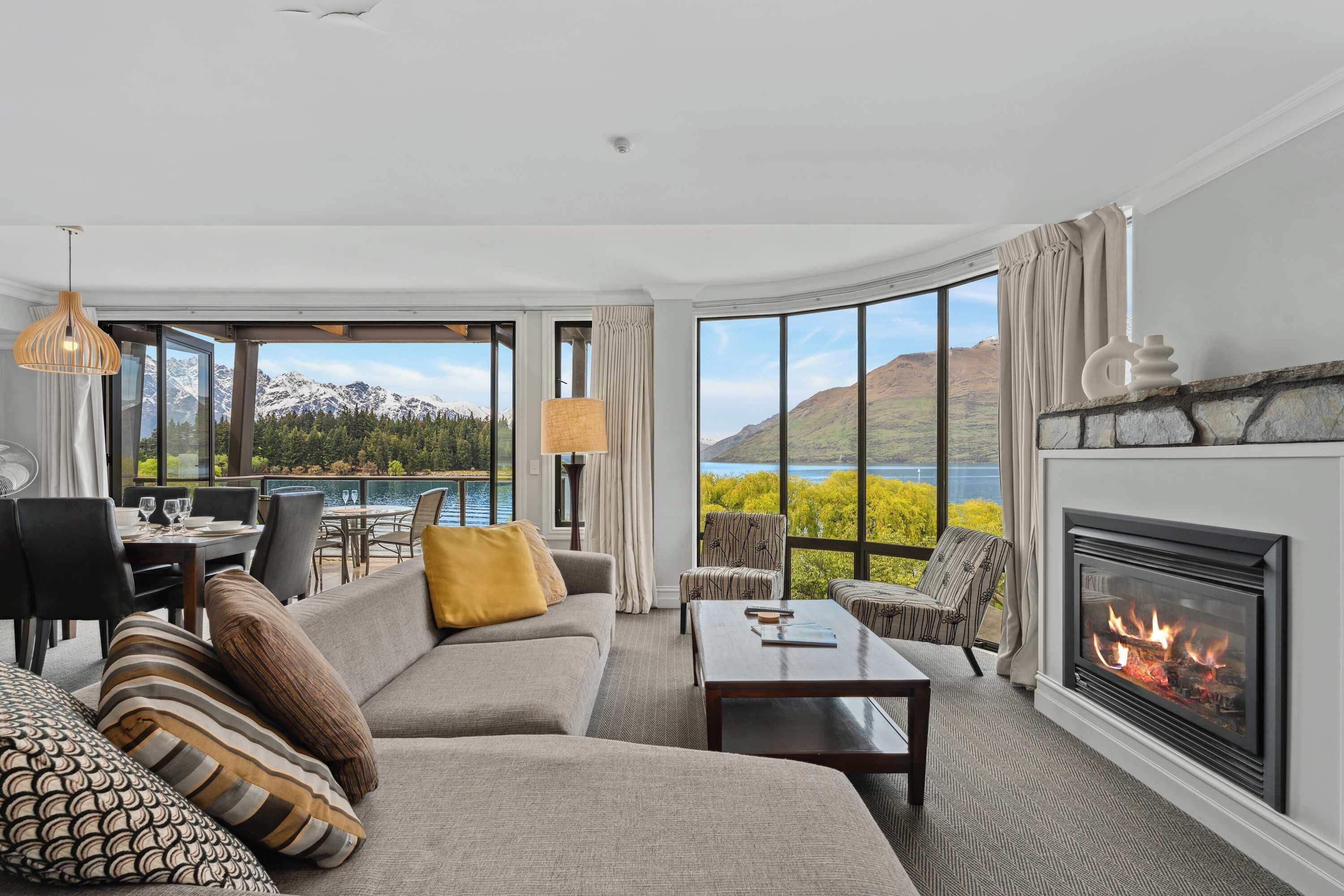 TV, peis og kontorer