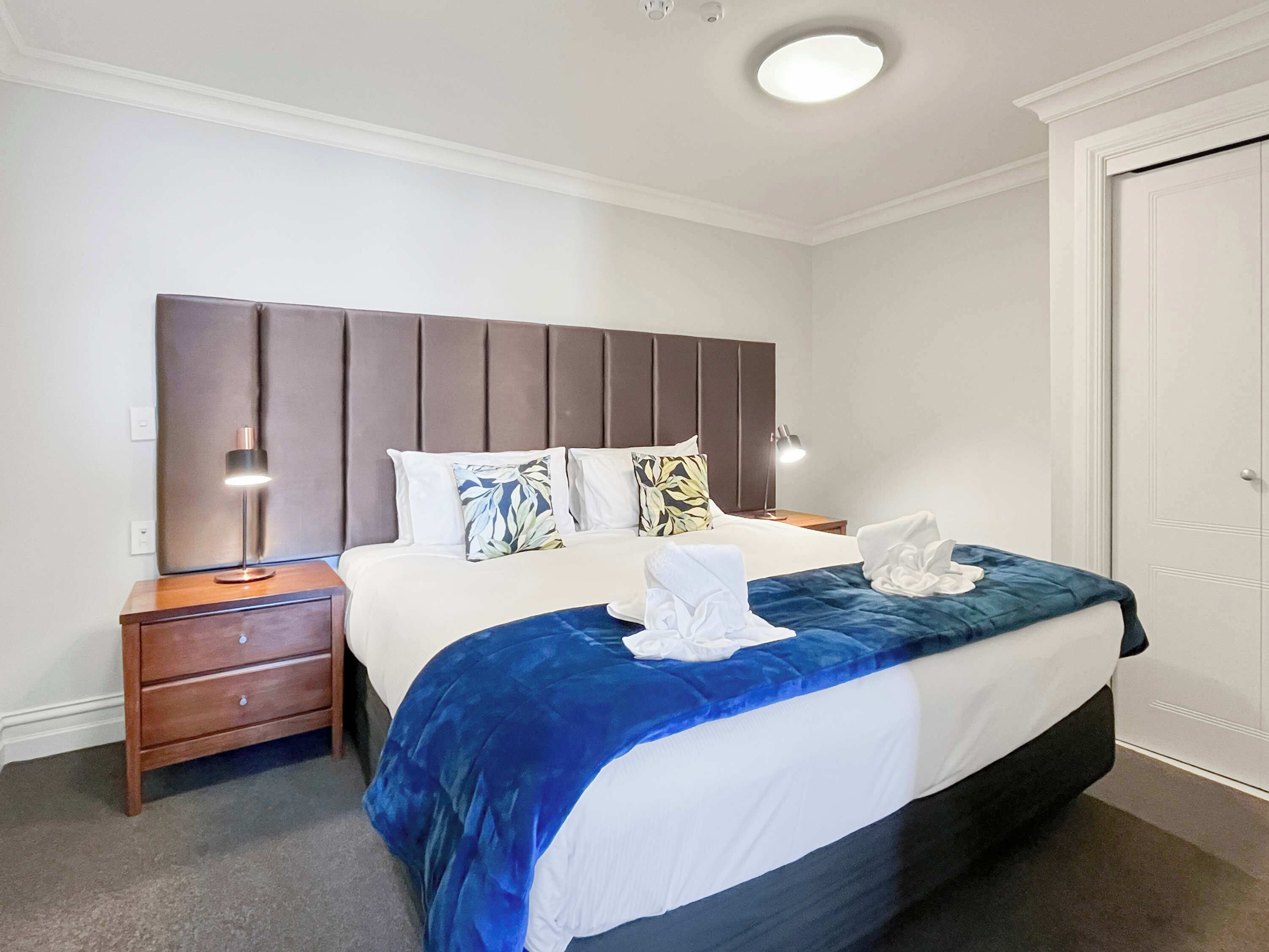 1 bedroom, travel crib, WiFi, bed sheets