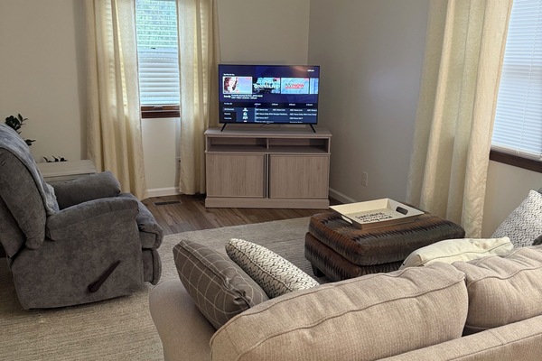 Living room entry view
