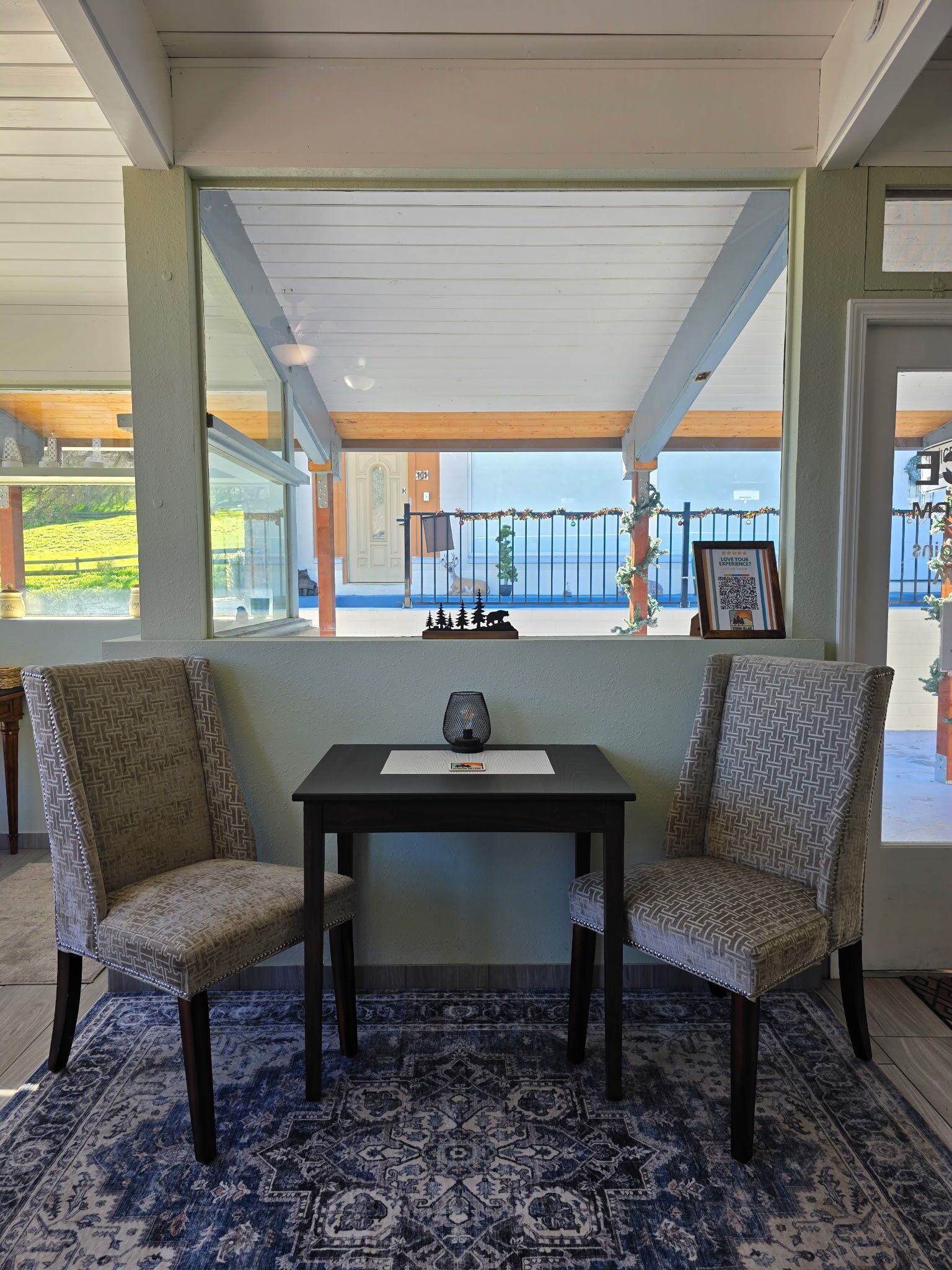 Khu tiếp khách ở sảnh