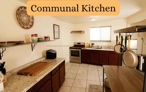 Mini-fridge, microwave