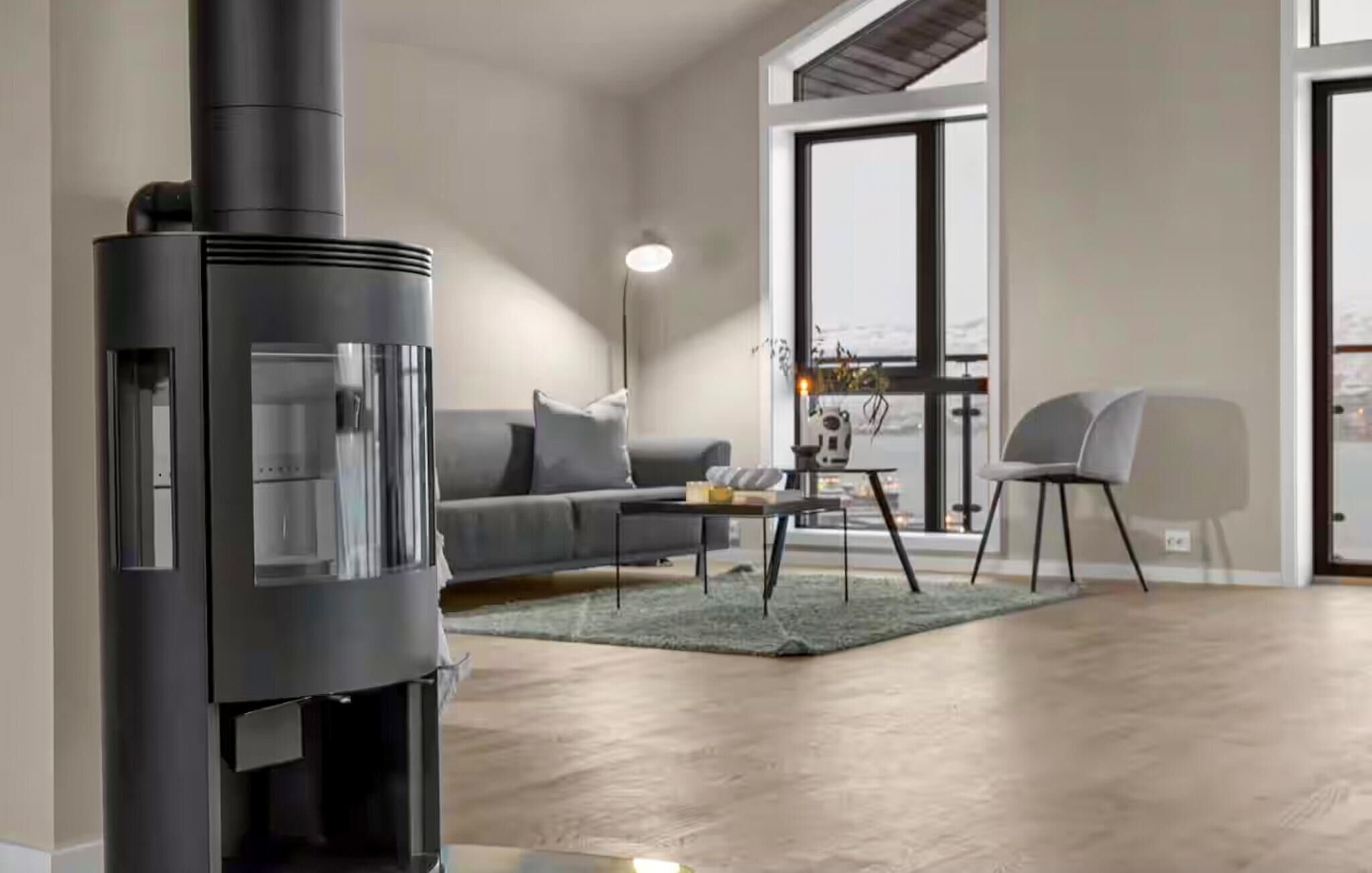 Älytelevisio, takka