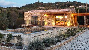 Terrace/patio - U CASONE - 6 people, swimming pool, sea view (PIETROSELLA)