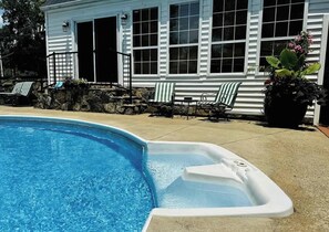 Pool - A Frame Farm Family House with Seasonal Pool (Chattanooga)