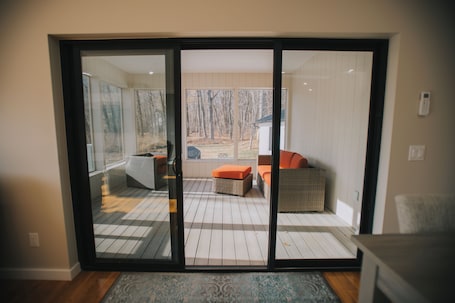 Interior. The Creek House on Kaaterskill