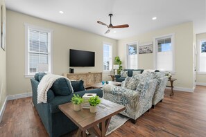 Smart TV - Sandy Penny | Luxury New Build w/ Water Views, En-Suite Bedrooms + Gourmet Kitchen Retreat (Chincoteague Island)