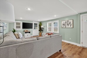 Smart TV - Eastside Escape | Updated 4BR Chincoteague Home on Church St Near Downtown Shops (Chincoteague Island)