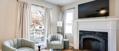 Smart-tv och böcker