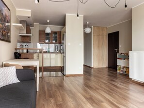 Living area - Gdańsk Peaceful Retreat Apartment (Gdańsk)