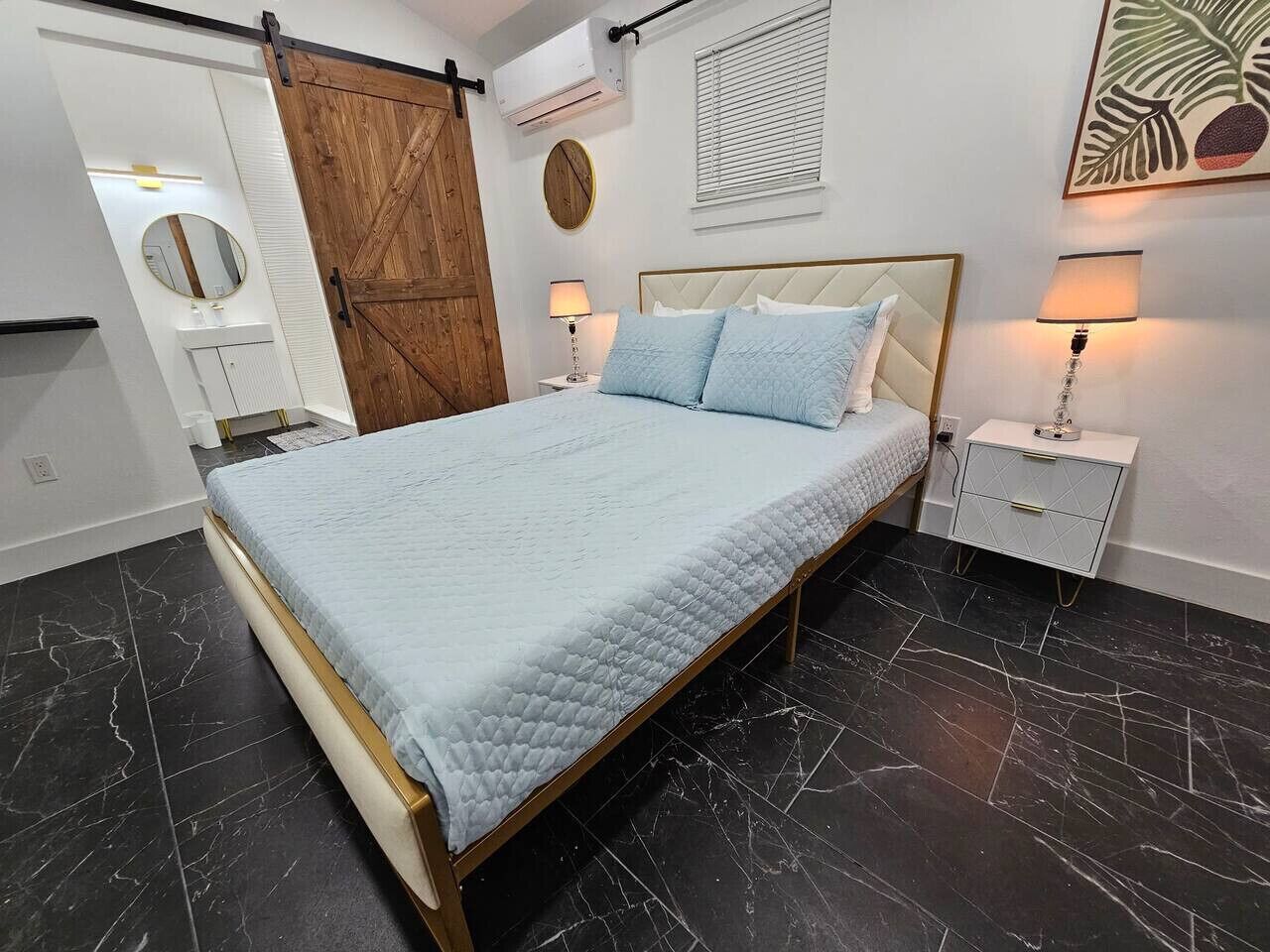 Desk, iron/ironing board, travel crib, WiFi