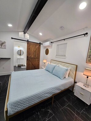 Desk, iron/ironing board, travel crib, WiFi