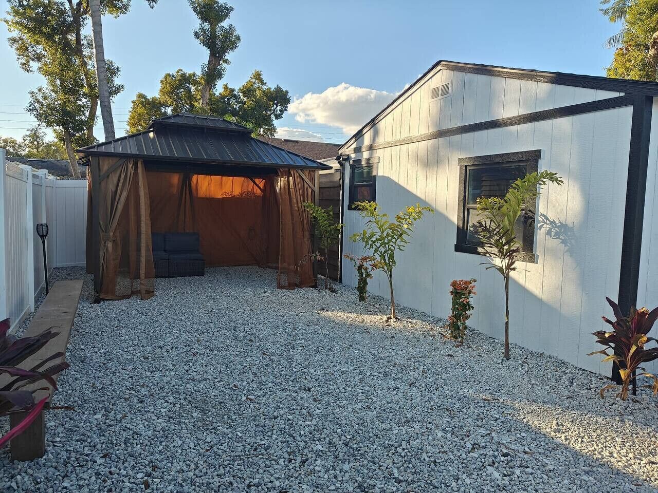 Enceinte de l’hébergement