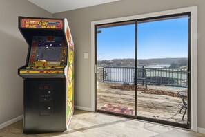 Games room - Lakefront Home w/ Decks & Docks at Shorty Pants Bar 21mm (Osage Beach)