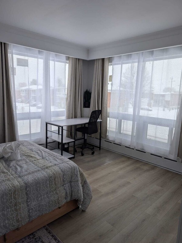 Wifi gratis y ropa de cama 