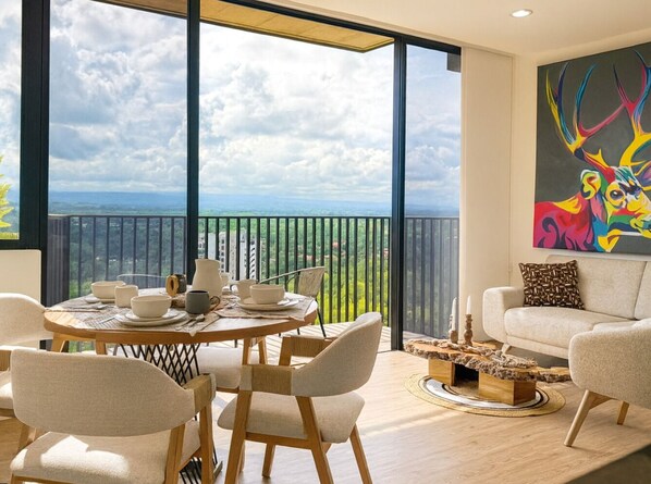 Interior - Country Apartment with Panoramic View - Relax and Connection (Pereira)