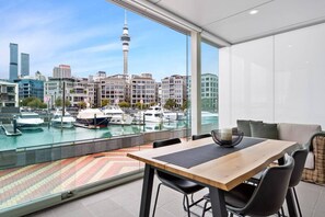 Dining - QV Stays Waterfront Retreat 2 Bed 2 Bath (Auckland)