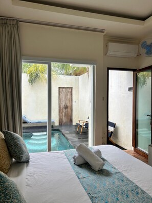 Villa, 1 King Bed, Private Pool, Pool View | In-room safe, laptop workspace, blackout curtains, free WiFi - EveEvy Private Pool Villas (Lembongan Island)