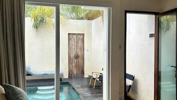 Villa, 1 King Bed, Private Pool, Pool View | In-room safe, laptop workspace, blackout drapes, free WiFi