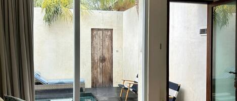 Villa, 1 King Bed, Private Pool, Pool View | In-room safe, laptop workspace, blackout drapes, free WiFi