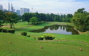 Vue sur le parcours de golf