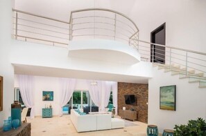 Villa, vue jardin | Équipements de la chambre